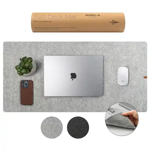 Nordik Large Felt Desk Mat